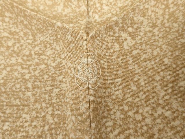平和屋着物●京友禅 羽田工房 京都府指定無形文化財保持者 羽田登 小紋 霞文 正絹 逸品 AABJ8629cs