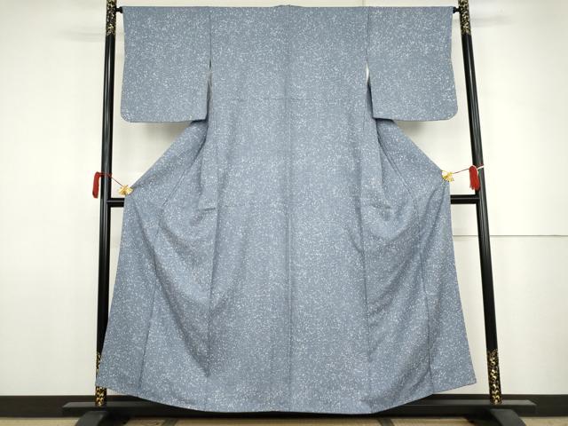 平和屋着物●上質な小紋 散らし文様 正絹 逸品 AABJ8664cs