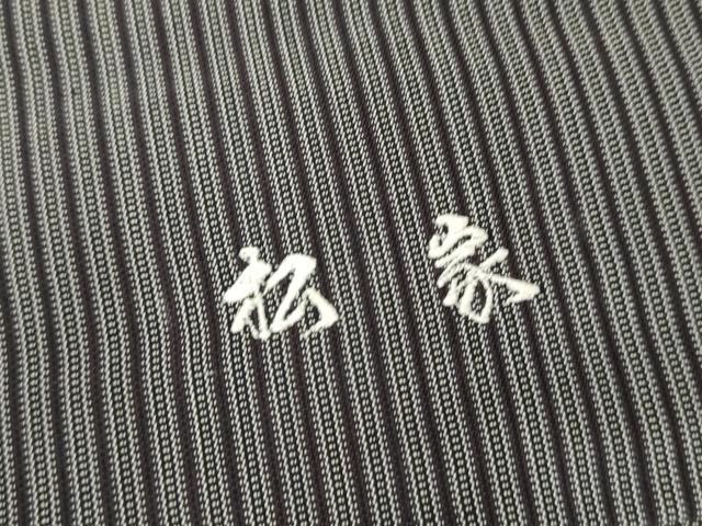 平和屋着物●男性 馬乗り袴 縞 正絹 逸品 AABJ8697cs