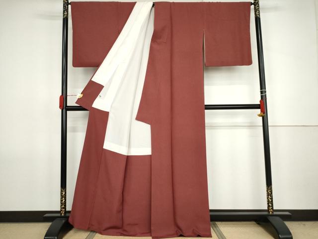平和屋着物●伝統工芸師 服部光擴 江戸小紋 吉祥柄 正絹 逸品 AABJ8708cs