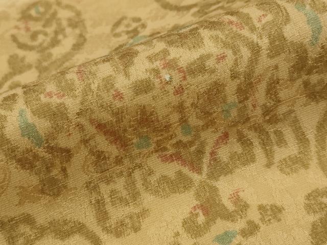 平和屋着物▽訪問着 単衣 エ霞鳳凰花文 正絹 逸品 AABJ8753st