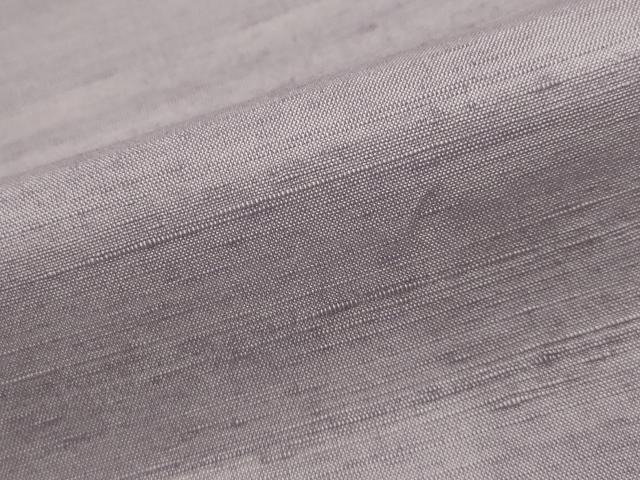 平和屋着物▽上質な紬 単衣 色無地 霞文 正絹 逸品 AABJ8776st