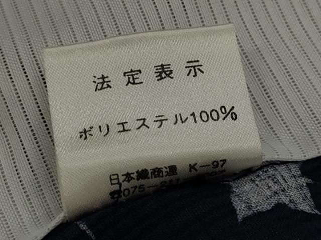 平和屋着物*夏物 小紋 紗 草花文 洗える着物 AABJ8792st