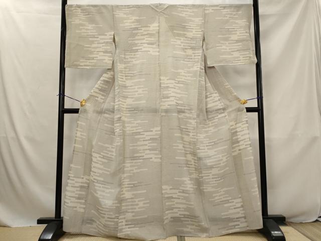 平和屋着物*夏物 本場大島紬 夏大島 エ霞文様 正絹 逸品 AABJ8820st