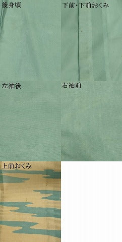 平和屋着物*夏物 訪問着 絽 霞文 洗える着物 AABJ8838st