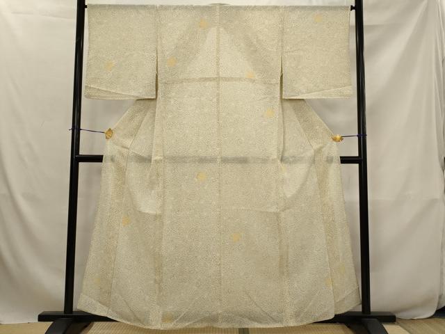 平和屋着物*夏物 小紋 絽 絞り 花尽し 正絹 逸品 AABJ8841st