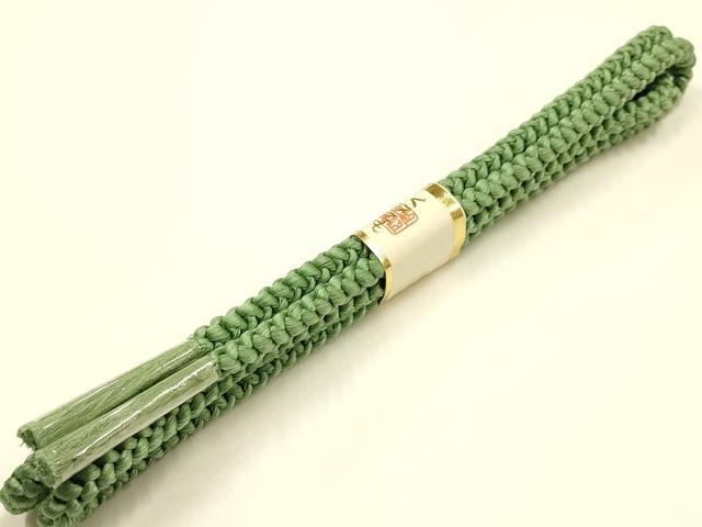 平和屋着物●和装小物 振袖用帯締め・帯揚げセット 柄絞り 花柄 菊 逸品 未使用 AABJ8922ay