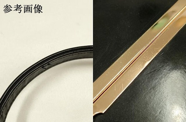平和屋着物▼和装小物 和装バッグ 振袖用 ハンドバッグ エナメル 舞花文 桜 金彩 暈し 逸品 AABJ8958ay