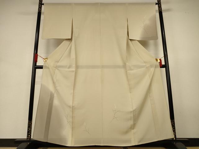 平和屋着物*夏物 訪問着 絽 草花文 暈し染め 正絹 逸品 AABJ9060jd