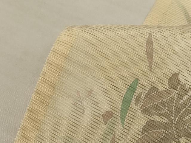 平和屋着物*夏物 訪問着 絽 草花文 正絹 逸品 AABJ9072jd