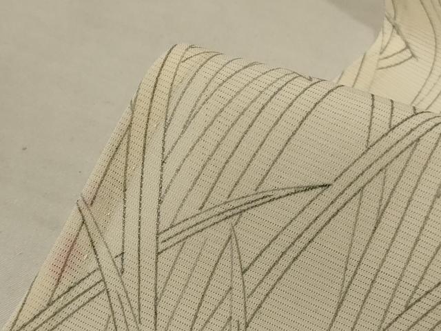 平和屋着物*夏物 小紋 絽 草花文 正絹 逸品 AABJ9090jd