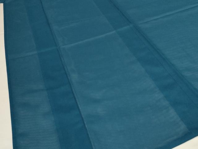平和屋着物*夏物 色無地 絽 納戸色 正絹 逸品 AABJ9107jd