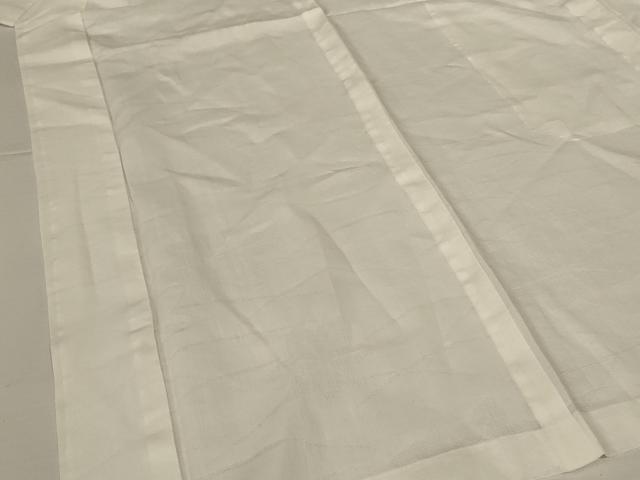 平和屋着物*夏物 長襦袢 芝葉紋紗 白色 AABJ9132jd