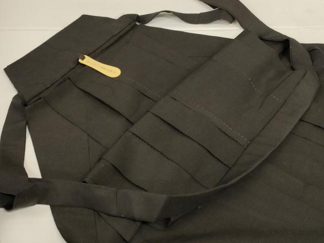 平和屋着物*夏物 男性 行灯袴 檳榔子染色 正絹 逸品 AABJ9141jd