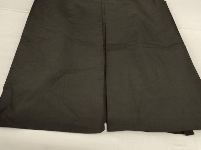 平和屋着物*夏物 男性 行灯袴 檳榔子染色 正絹 逸品 AABJ9141jd