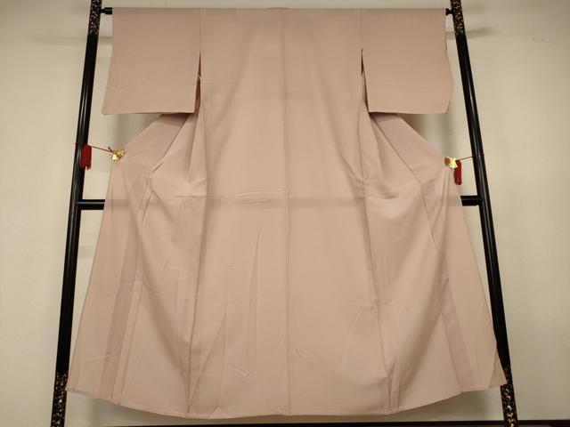 平和屋着物*夏物 色無地 絽 洗柿色 正絹 逸品 AABJ9145jd