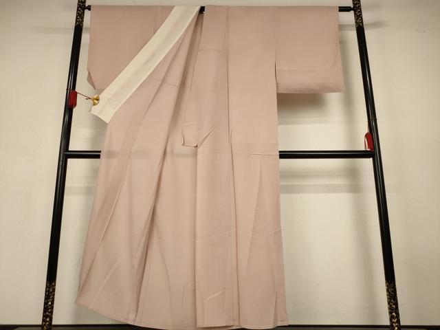 平和屋着物*夏物 色無地 絽 洗柿色 正絹 逸品 AABJ9145jd