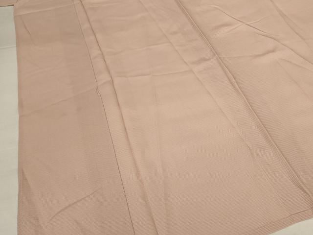 平和屋着物*夏物 色無地 絽 洗柿色 正絹 逸品 AABJ9145jd