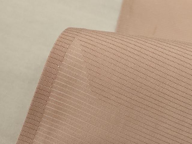 平和屋着物*夏物 色無地 絽 洗柿色 正絹 逸品 AABJ9145jd