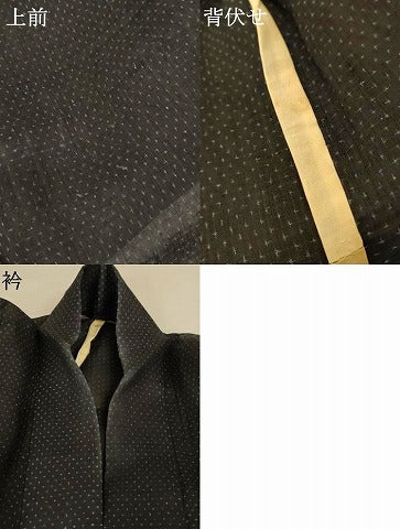 平和屋着物*夏物 男性 重要無形文化財 本場宮古上布 絣柄 苧麻 逸品 AABJ9175jd
