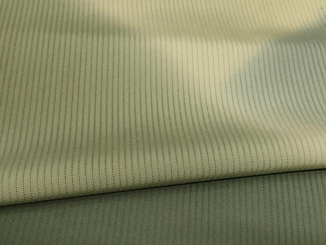平和屋着物*夏物 十日町 加賀草木友禅の第一人者 田村哲彦 訪問着 縦絽 遠山文 暈し染め 正絹 逸品 AABJ9177jd