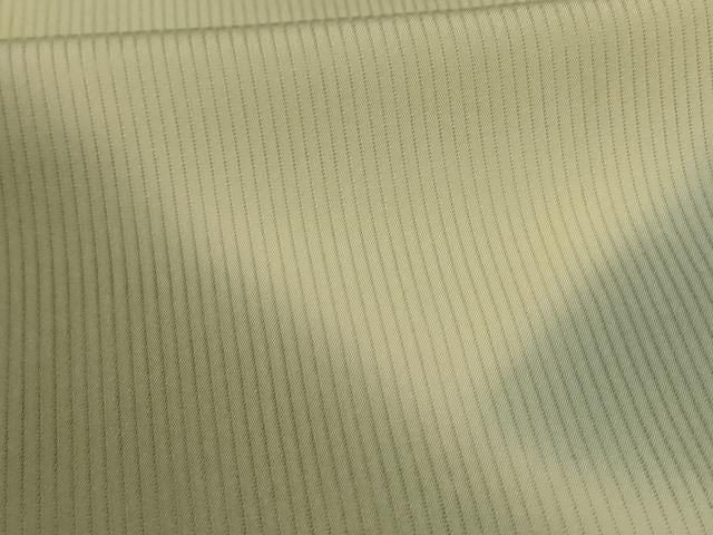 平和屋着物*夏物 十日町 加賀草木友禅の第一人者 田村哲彦 訪問着 縦絽 遠山文 暈し染め 正絹 逸品 AABJ9177jd