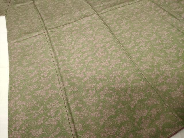 平和屋着物●上質な小紋 作家物 松 正絹 逸品 AABJ9204ck