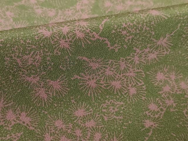 平和屋着物●上質な小紋 作家物 松 正絹 逸品 AABJ9204ck