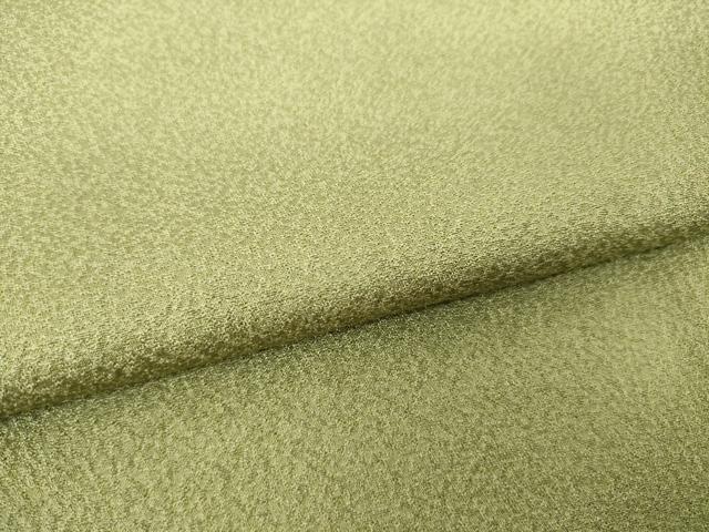 平和屋着物●上質な色無地 国防色 正絹 逸品 AABJ9232ck