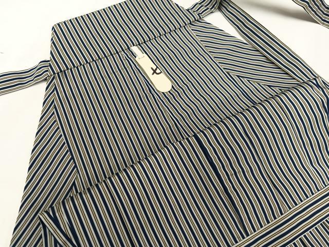 平和屋着物●男性 馬乗り袴 縞 正絹 逸品 AABJ9282ph