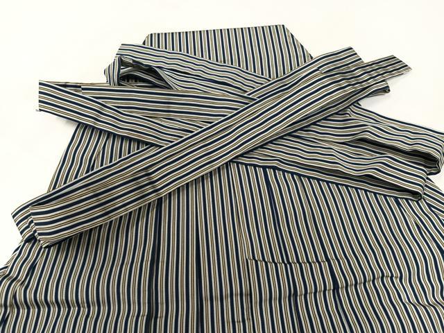 平和屋着物●男性 馬乗り袴 縞 正絹 逸品 AABJ9284ph