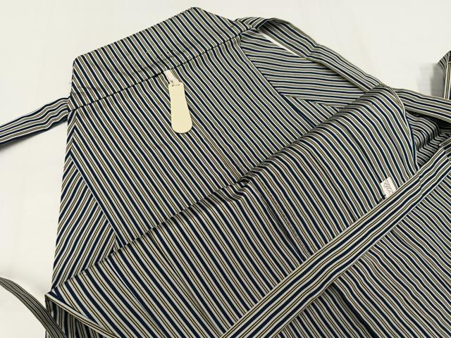 平和屋着物●男性 馬乗り袴 縞 正絹 逸品 AABJ9286ph