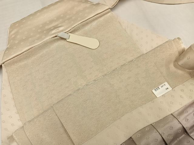 平和屋着物●男性 行灯袴 桜地紋 銀通し地 AABJ9297ph