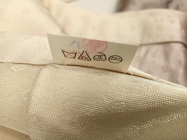 平和屋着物●男性 行灯袴 桜地紋 銀通し地 AABJ9297ph
