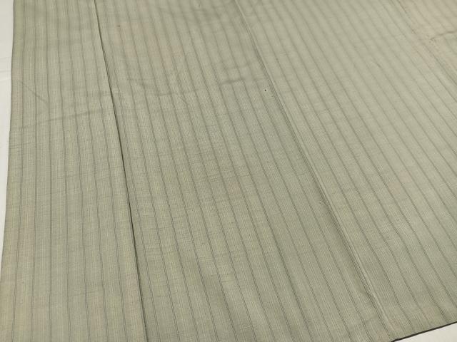 平和屋着物●上質な紬 間道 正絹 逸品 AABJ9307ph