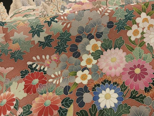 平和屋着物●本加賀友禅作家 土田外男 黒留袖 花鳥文 正絹 逸品 AABJ9325ph