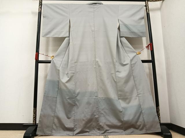 平和屋着物●訪問着 紬地 霞文 正絹 逸品 AABJ9336ph