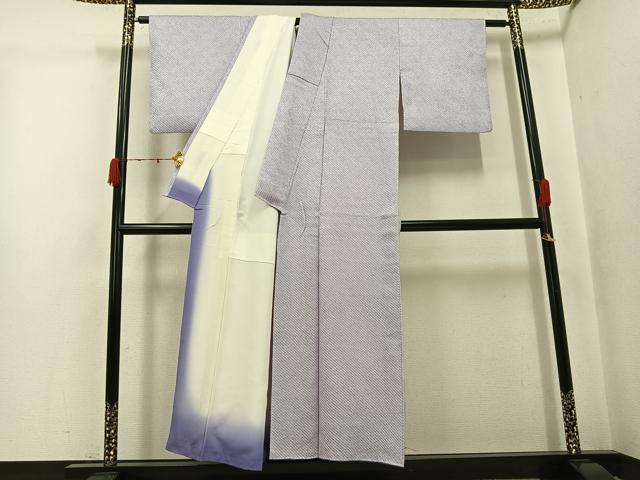 平和屋着物●大変加工の良い総絞り小紋 正絹 逸品 AABJ9342ph