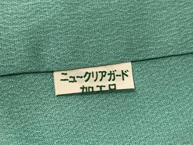 平和屋着物●お召 花唐草文 正絹 逸品 AABJ9429ph