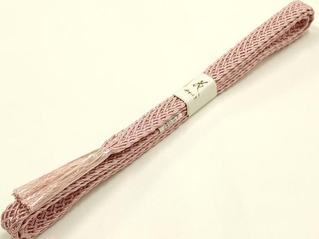 平和屋着物*夏物 和装小物 帯締め・帯揚げセット 平組 レース組 花やわらぎ 芝花地紋 逸品 未使用 AABJ9457ay