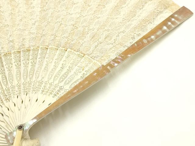 平和屋着物▼和装小物 扇子4点セット アバニコ扇子 フラメンコ スペイン製 逸品 AABJ9504ay