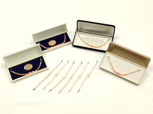 平和屋着物▼和装小物 羽織紐 まとめて10点 本珊瑚 白 ピンク 逸品 AABJ9527ay