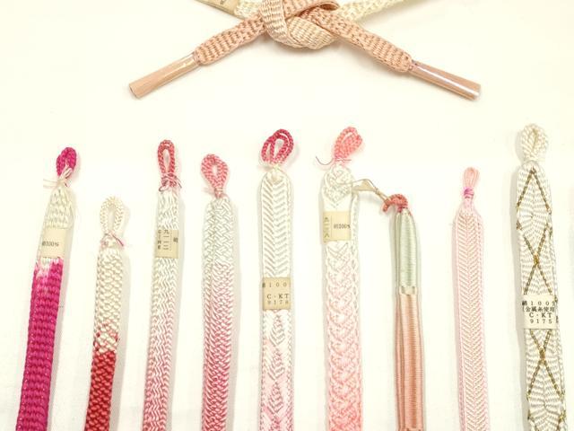 平和屋着物▼和装小物 羽織紐 まとめて20点 伊賀組紐 金糸 暈し 多色多彩 逸品 未使用 AABJ9536ay
