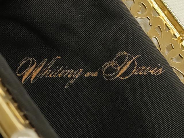 平和屋着物▼和装小物 和装バッグ Whiting&Davis ハンドバッグ メタルメッシュ チェーンバッグ がま口 パーティー 逸品 AABJ9581ay