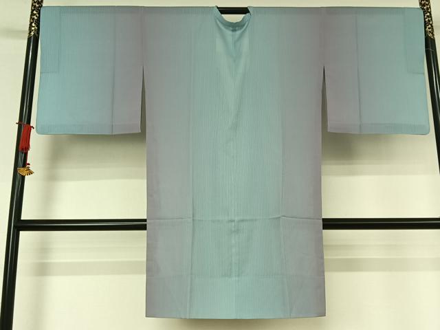 平和屋着物▽道行コート スリーシーズン 春夏秋 塵除け 霞文 ロング丈 正絹 逸品 AABJ9621jh