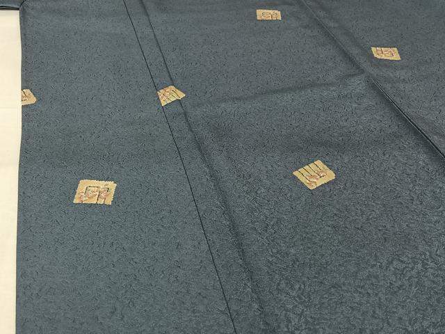 平和屋着物▽小紋 単衣 源氏香花文 洗える着物 AABJ9804jh
