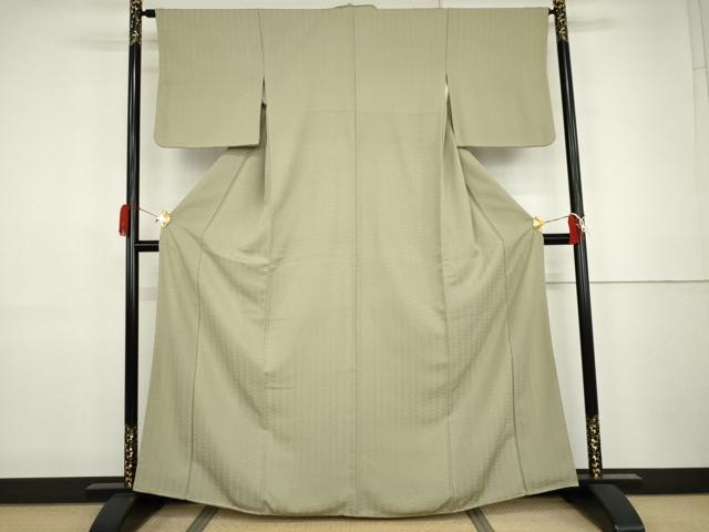 平和屋着物●江戸小紋 松 正絹 逸品 AABJ9860cs
