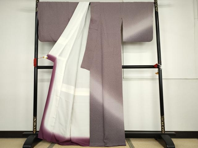 平和屋着物●訪問着 霞文 暈し染め 正絹 逸品 AABJ9892cs