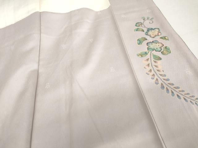 平和屋着物●訪問着 辻が花 雪輪重ね草花文 金彩 正絹 逸品 AABJ9945cs