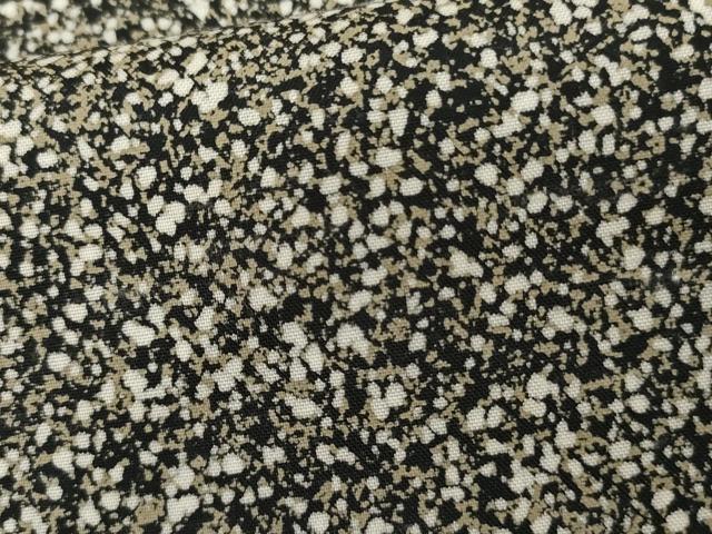 平和屋着物●石川県指定無形文化財 牛首紬 白山工房 手織り 霞文 ほていや扱い 反端付き 背抜き仕立て 正絹 逸品 未使用 AABJ9950cs